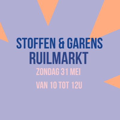 STOFFEN RUIL MARKT zondag
