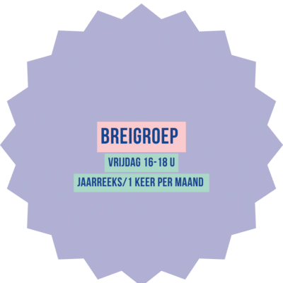 Breigroep Vrijdag van 16 tot 18u
